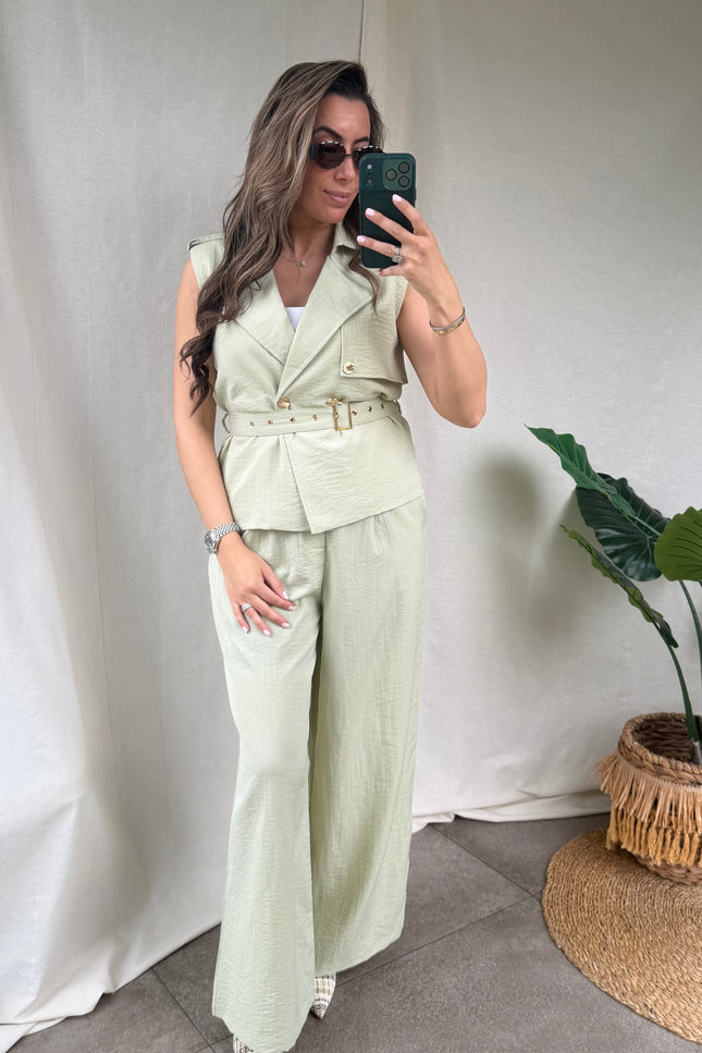 Mintgroen setje ALBA