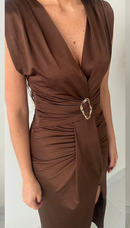 Bruine jurk Gold