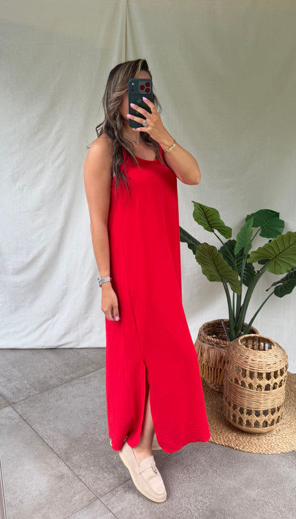 Jurk LENA rood