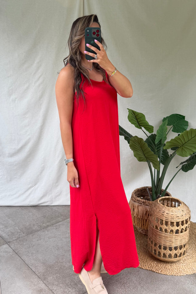 Jurk LENA rood