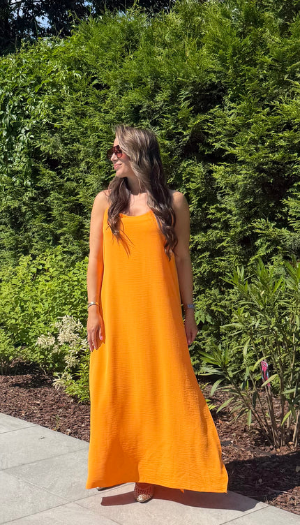 Jurk LENA oranje