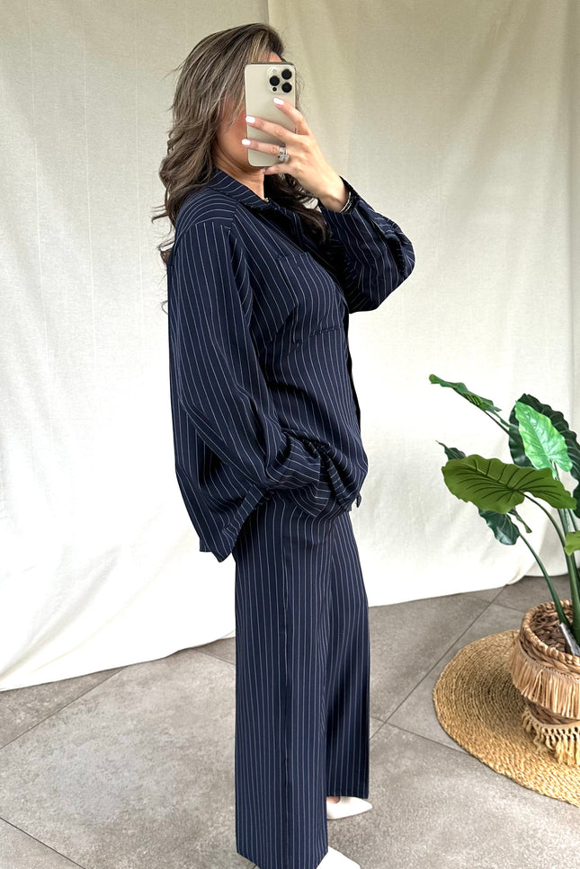 Blauwe ensemble LUNA