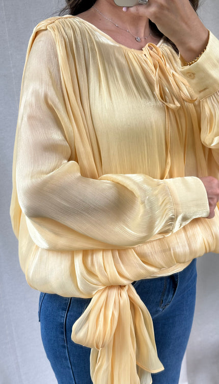 Gele blouse LEILA