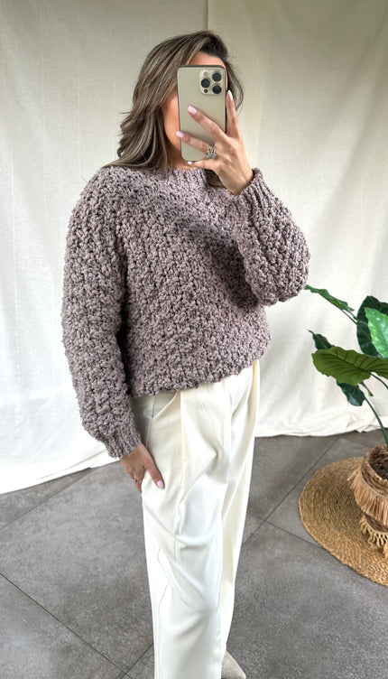 Taupe pull JESS