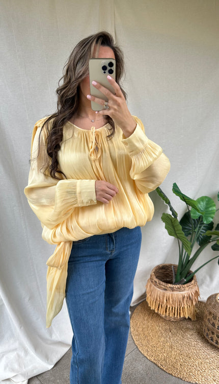 Gele blouse LEILA