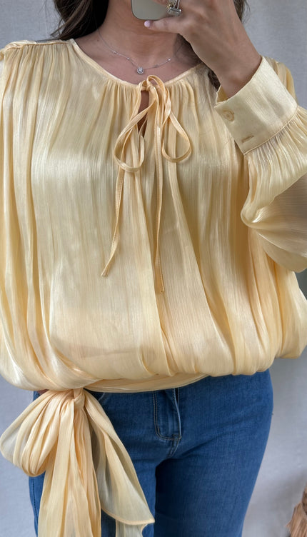 Gele blouse LEILA