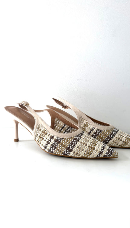 Beige pumps ELINA